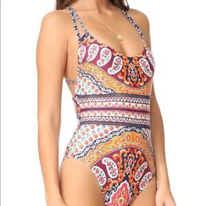 NANETTE LEPORE Paisley Goddess Swimsuit